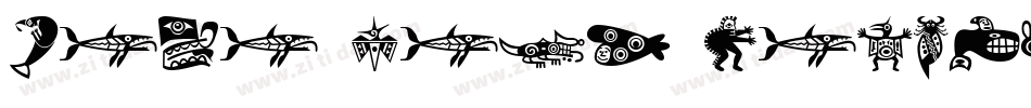Mini Pics LilCreatures字体转换